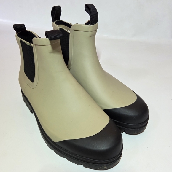 Everlane The Rain Boot Chelsea Chunky Rubber Ankle Rain Boots Sustainable Size 7 - Picture 11 of 16